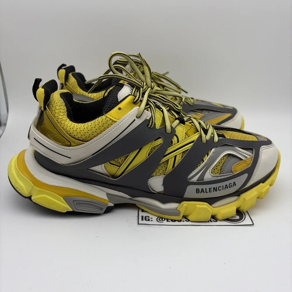 Size 44 (11US) - Balenciaga Track ' White Yellow (542023)